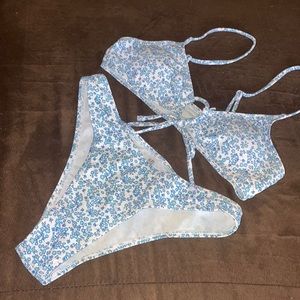 Shein new floral swimsuit